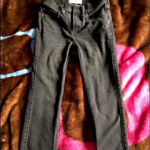 Boys skinny jeans in black denim